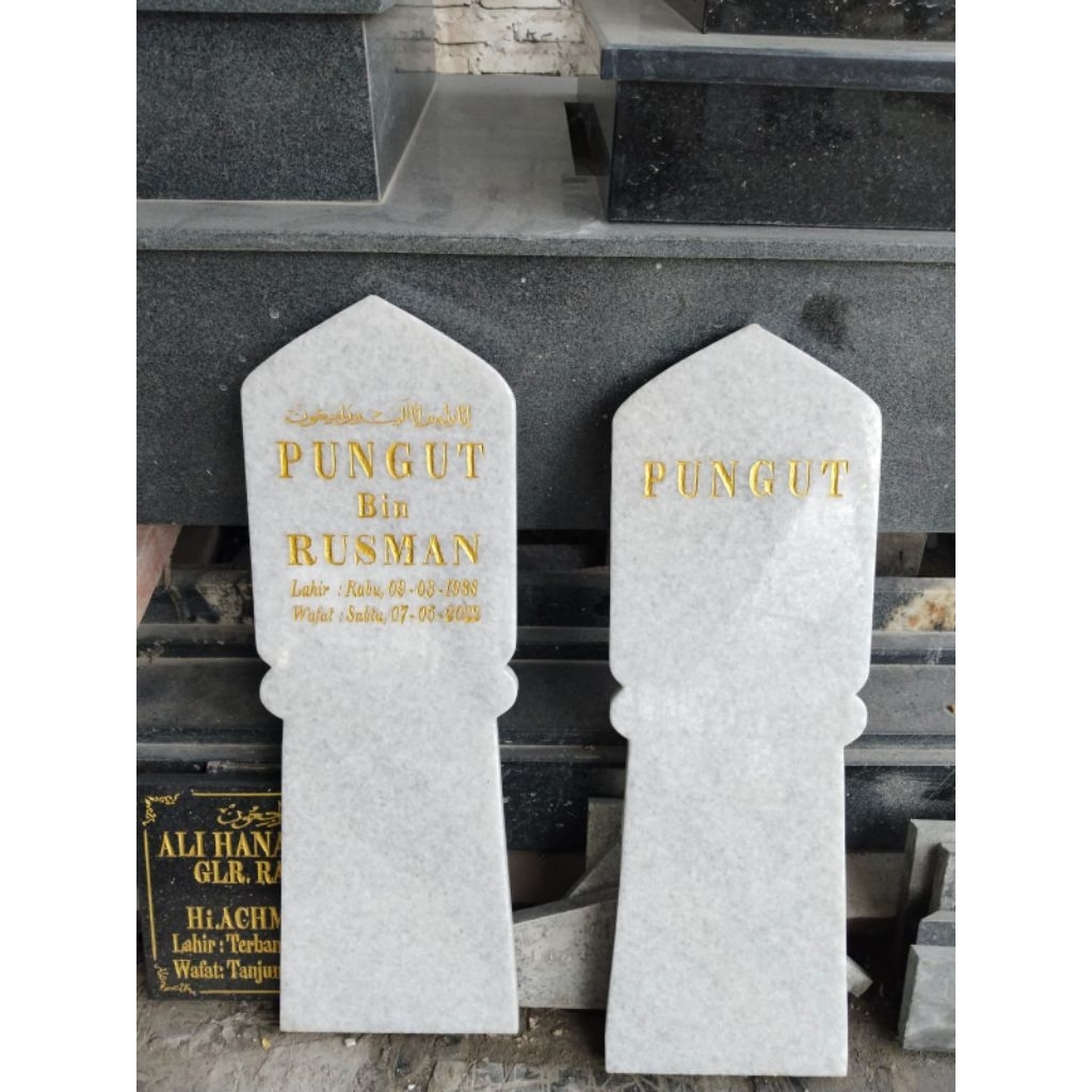 patok nisan / batu nisan / nisan granit marmer/nisan