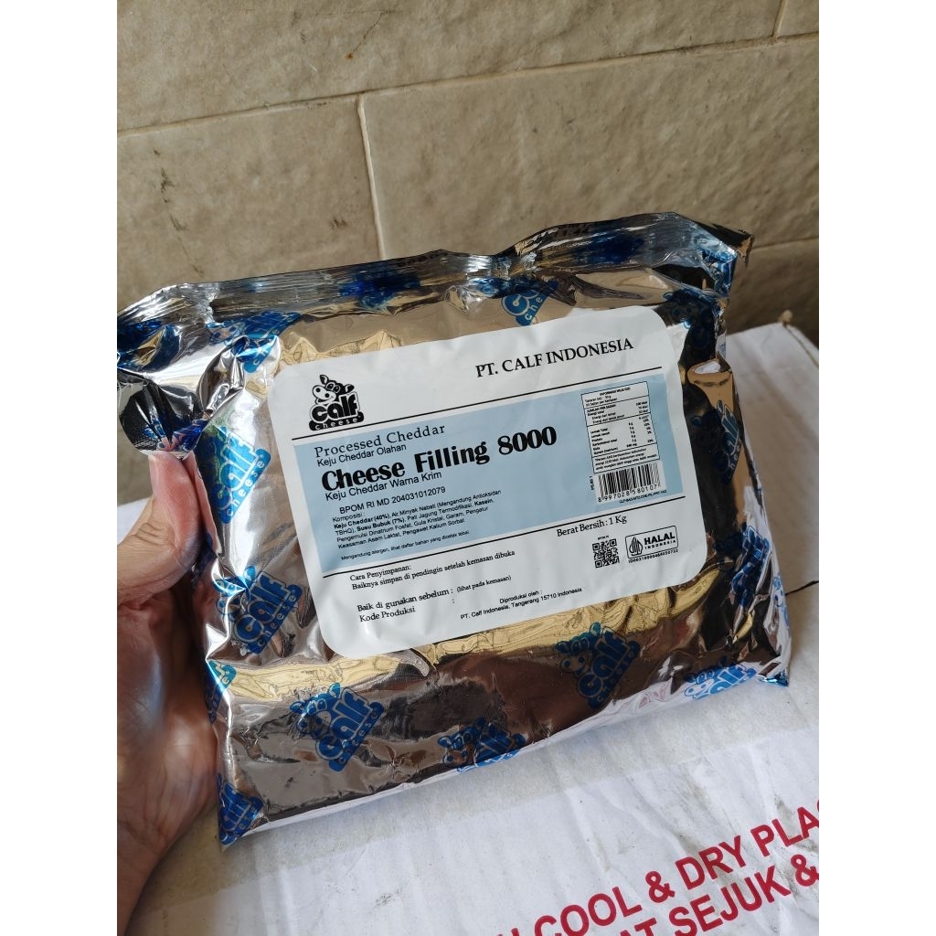 CALF CHEESE FILLING 8000 // FILLING KEJU ENAK GURIH FILLING KEJU CHEDDAR EKONOMIS