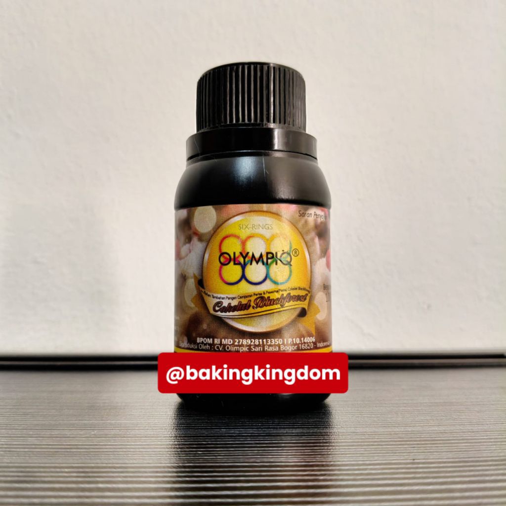 Pasta Coklat Black Forest Olympiq. 100 ml