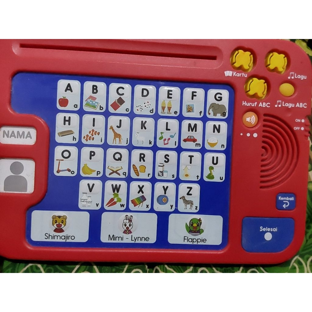 Benesse Shimajiro Mainan Edukasi Anak – ABC Suara preloved bagus