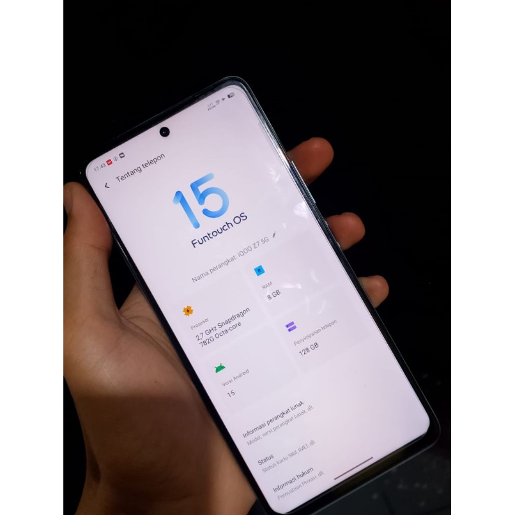 IQoo Z7 5G Second Mulusss