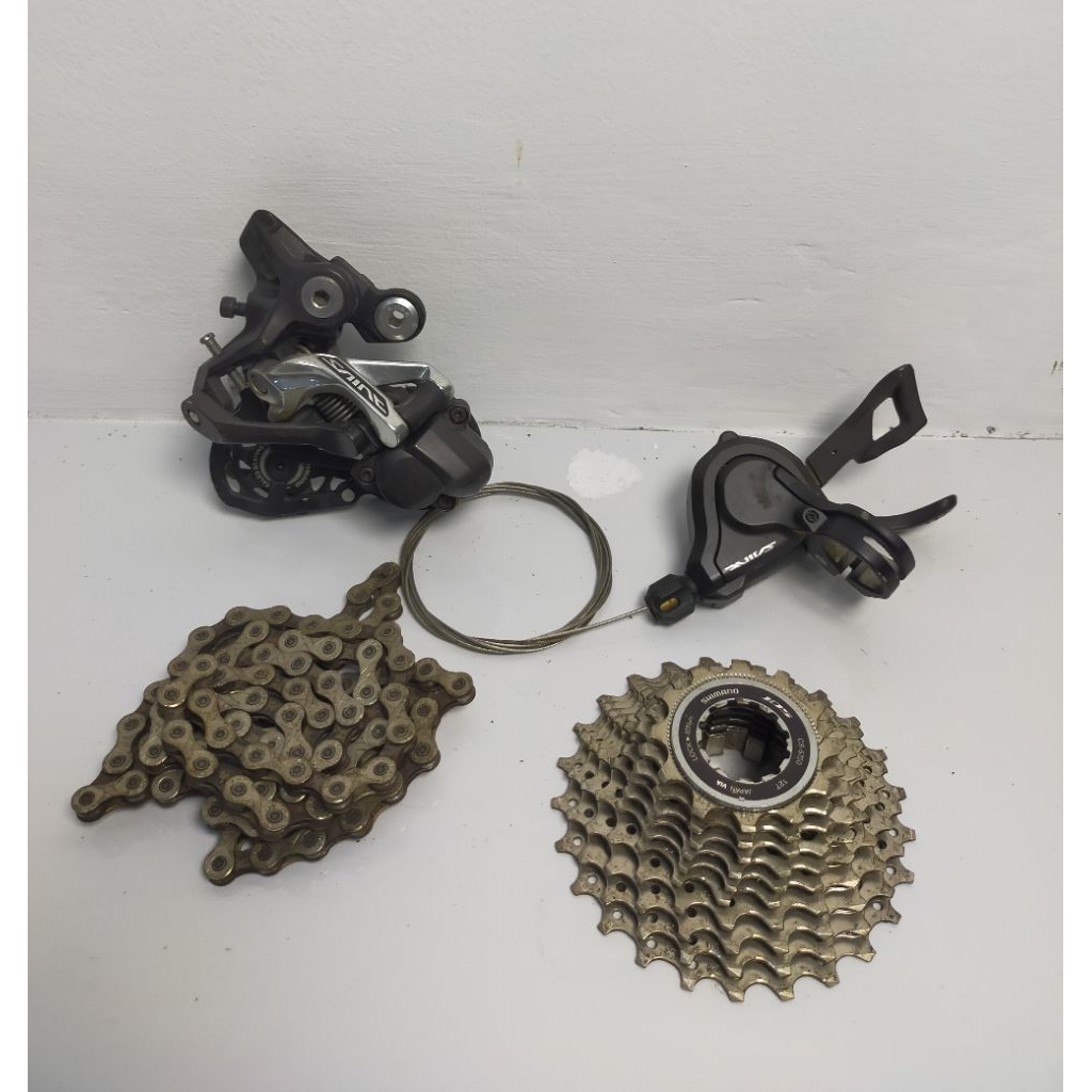 Mini groupset shimano saint 10 speed 25T mini sg sepeda mtb