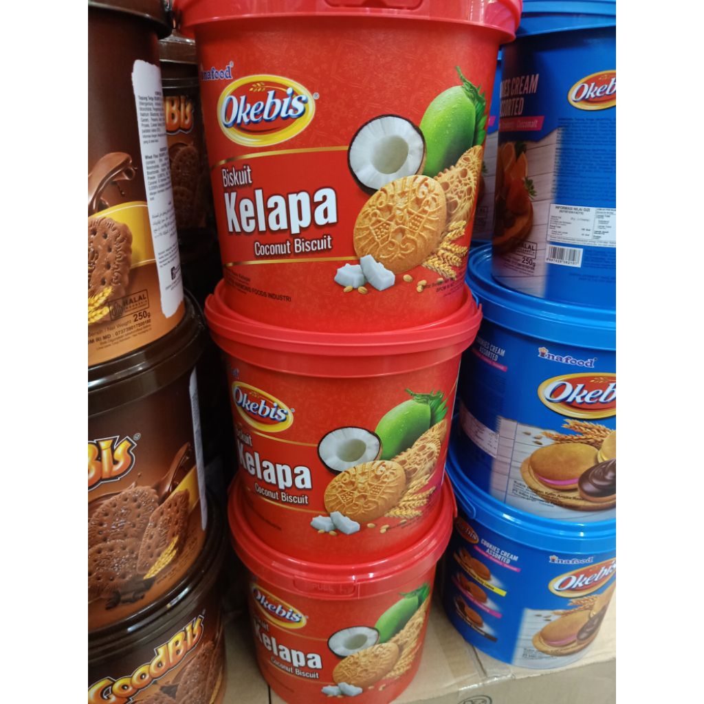 Okebis biscuit kelapa 250g
