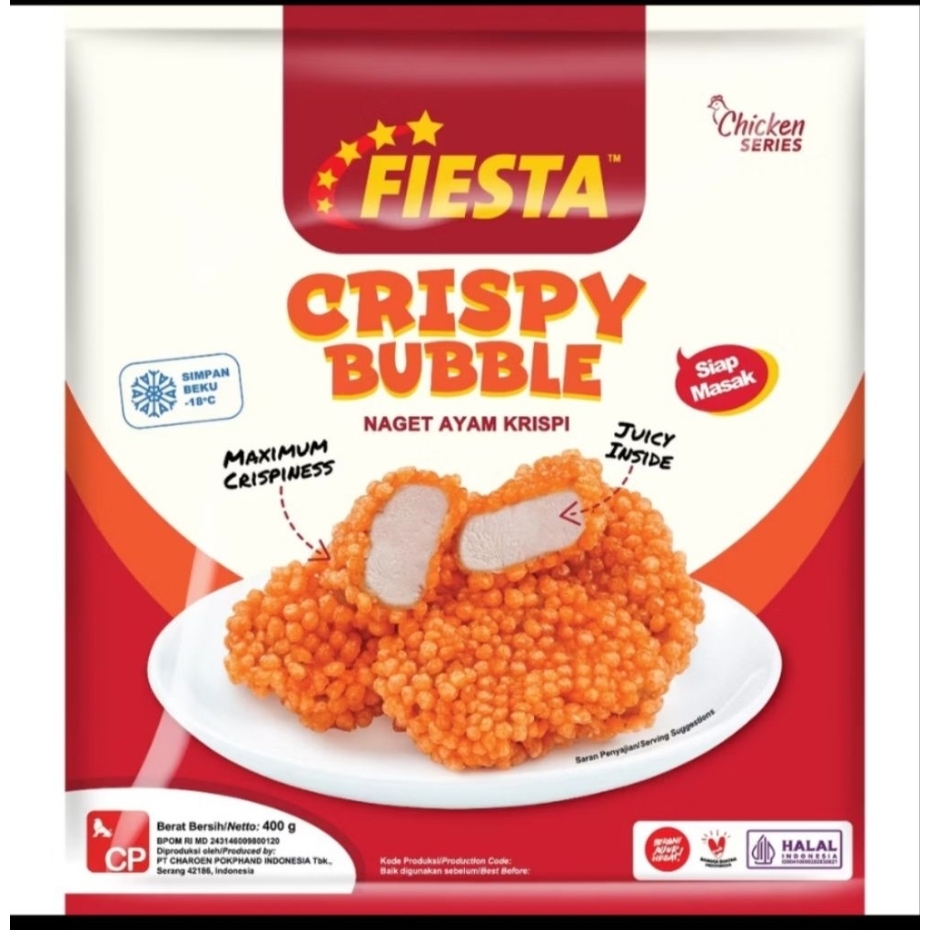 Fiesta crispy bubble chicken nuget