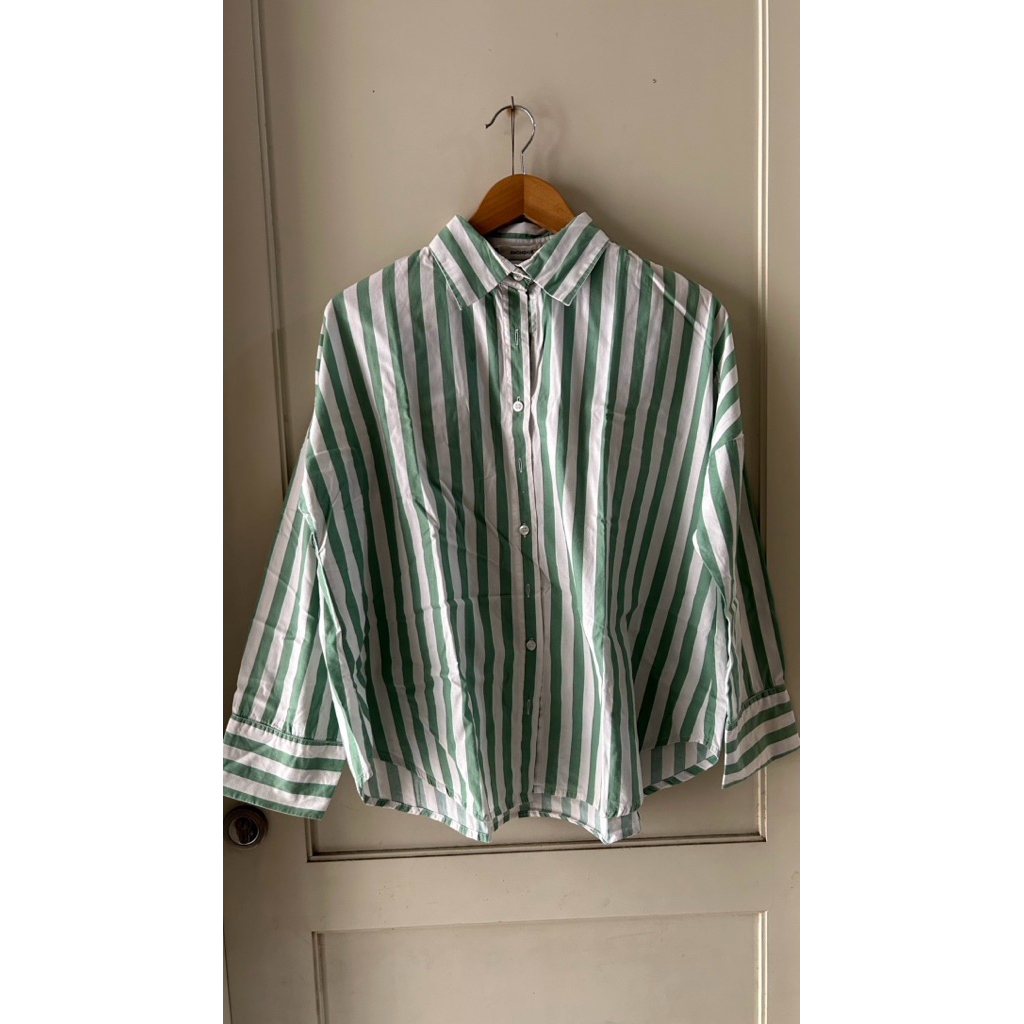 preloved3mongkis stripeshirt