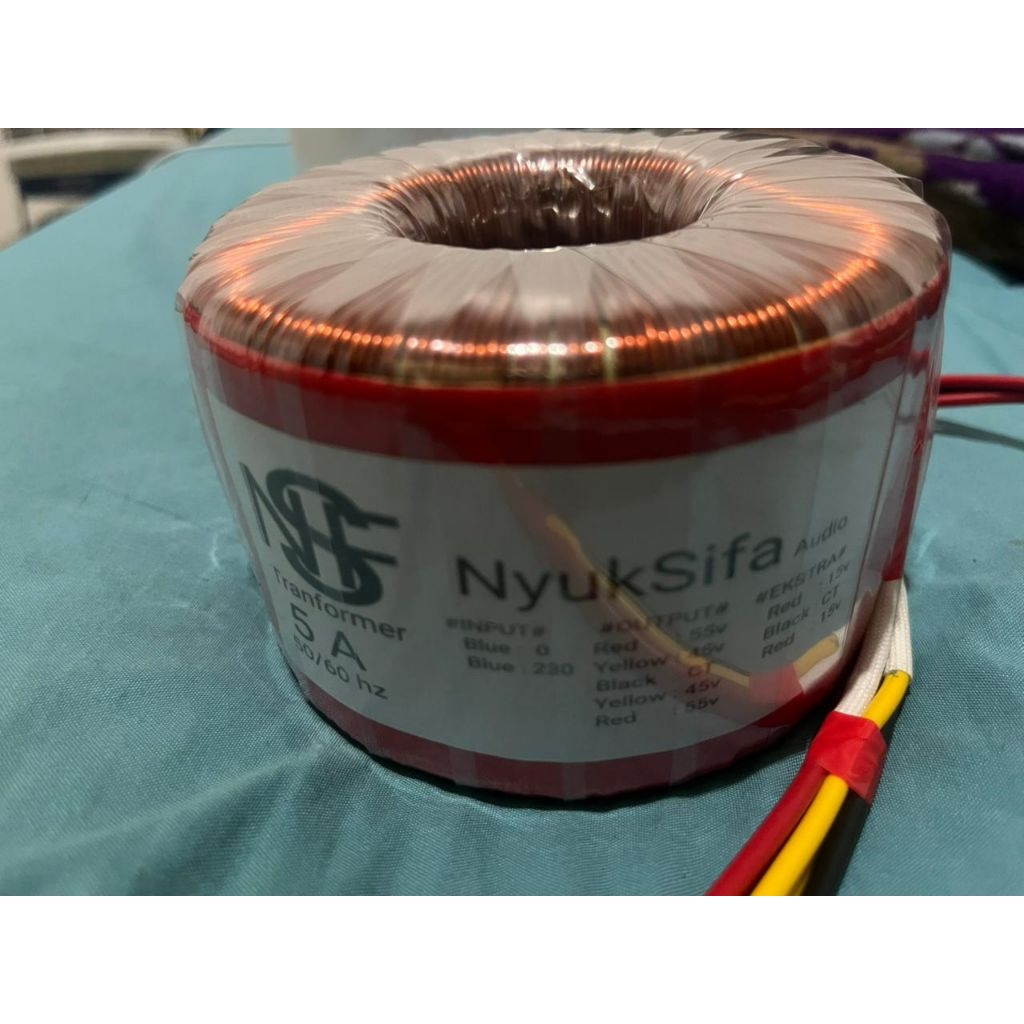 Trafo 5 Amper  ct 45v,55v [ trafo donat 5 amper]