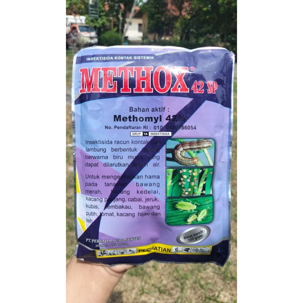INSEKTISIDA METHOX 100 GR - BAHAN AKTIF METOMIL