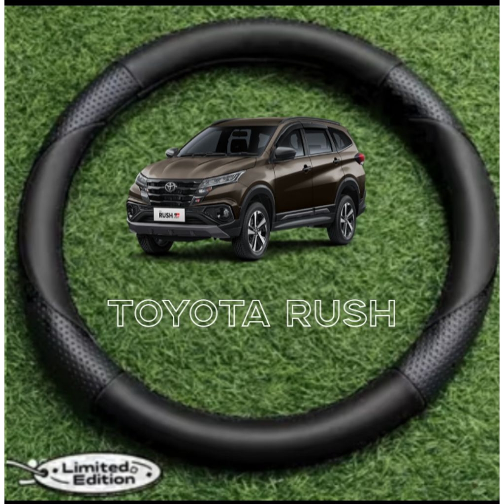 sarung stir Toyota Rush cover stir mobil Rush bungkus stir minibus