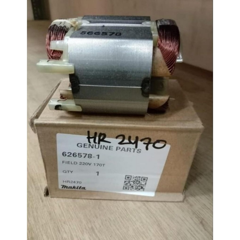 Stator HR2470 HR 2470 Field Mesin Bor HR2470 Makita Original part