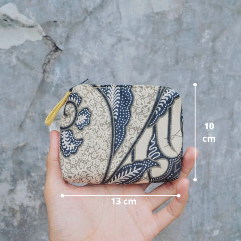 Grosir Souvenir Dompet Mini Koin Murah Batik + Free Plastik