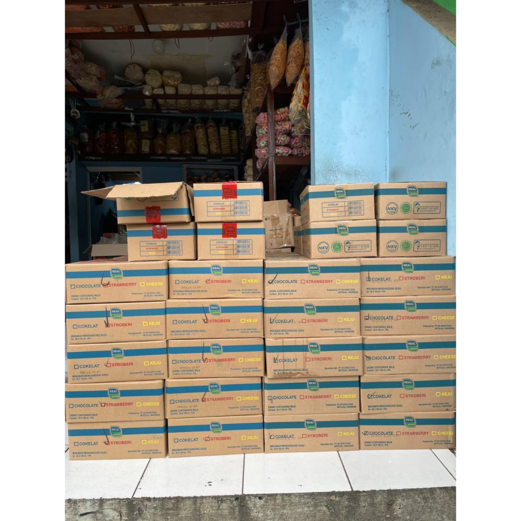 Real Good 1 dus isi 36 pcs - Susu UHT Realgood 150 ml - Realgood