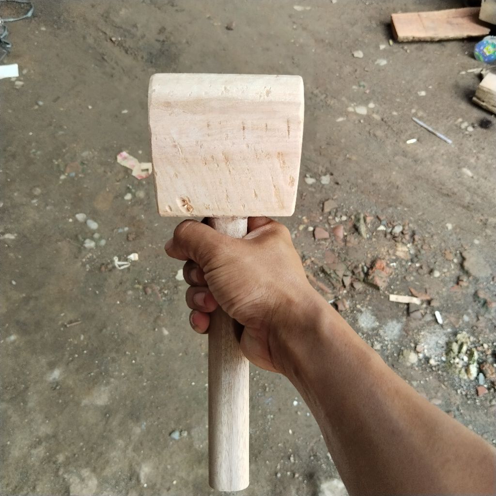 Palu Kayu Palu pengetok Ganden Ukir Pahat serbaguna