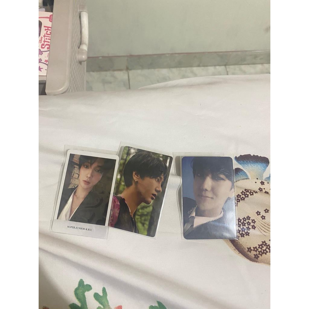 pc photocard yesung super junior suju