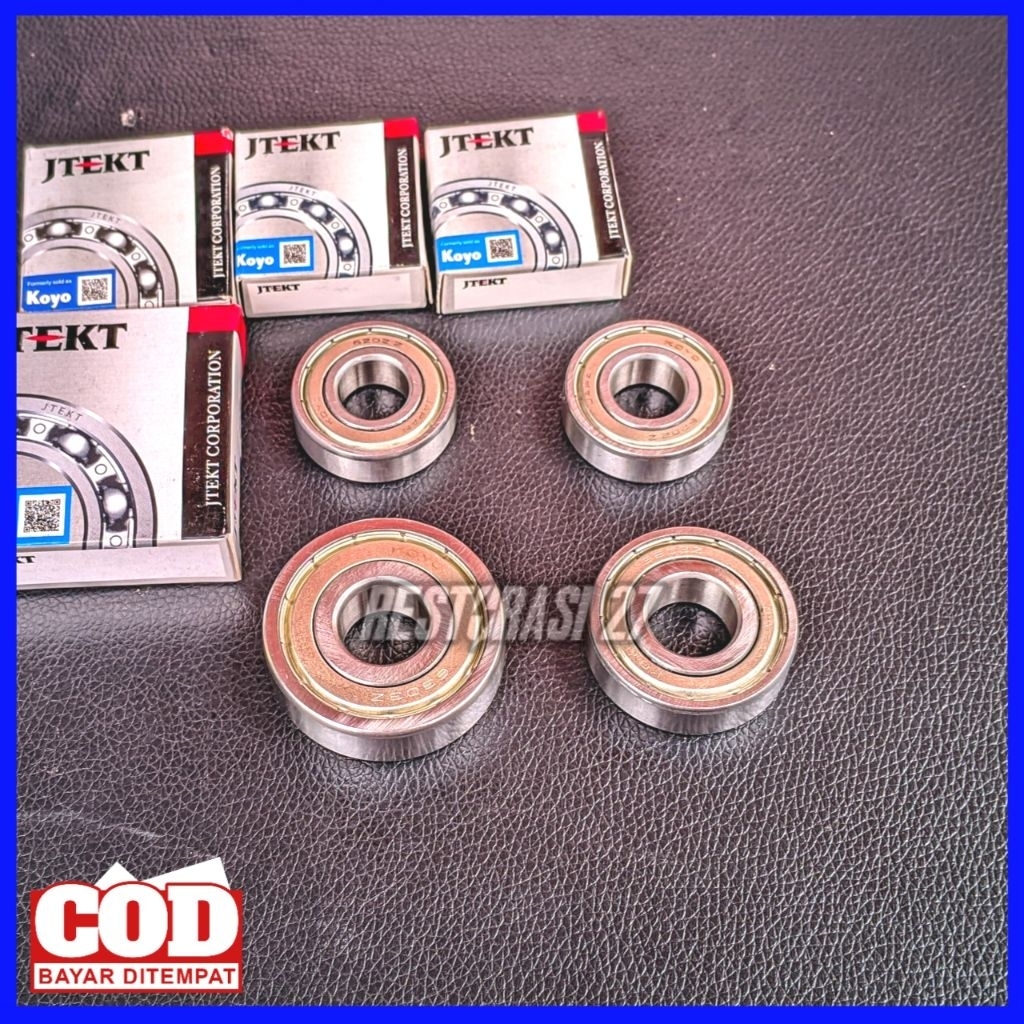 Satu Set Bearing Laher Roda Depan Belakang Honda Crf 150F 150L Bearing Bantalan Roda Depan Honda Crf