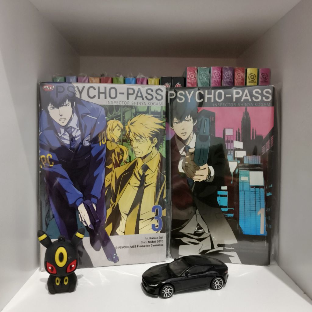 Set Komik Psycho-Pass Volume 01 & 03 (RARE)