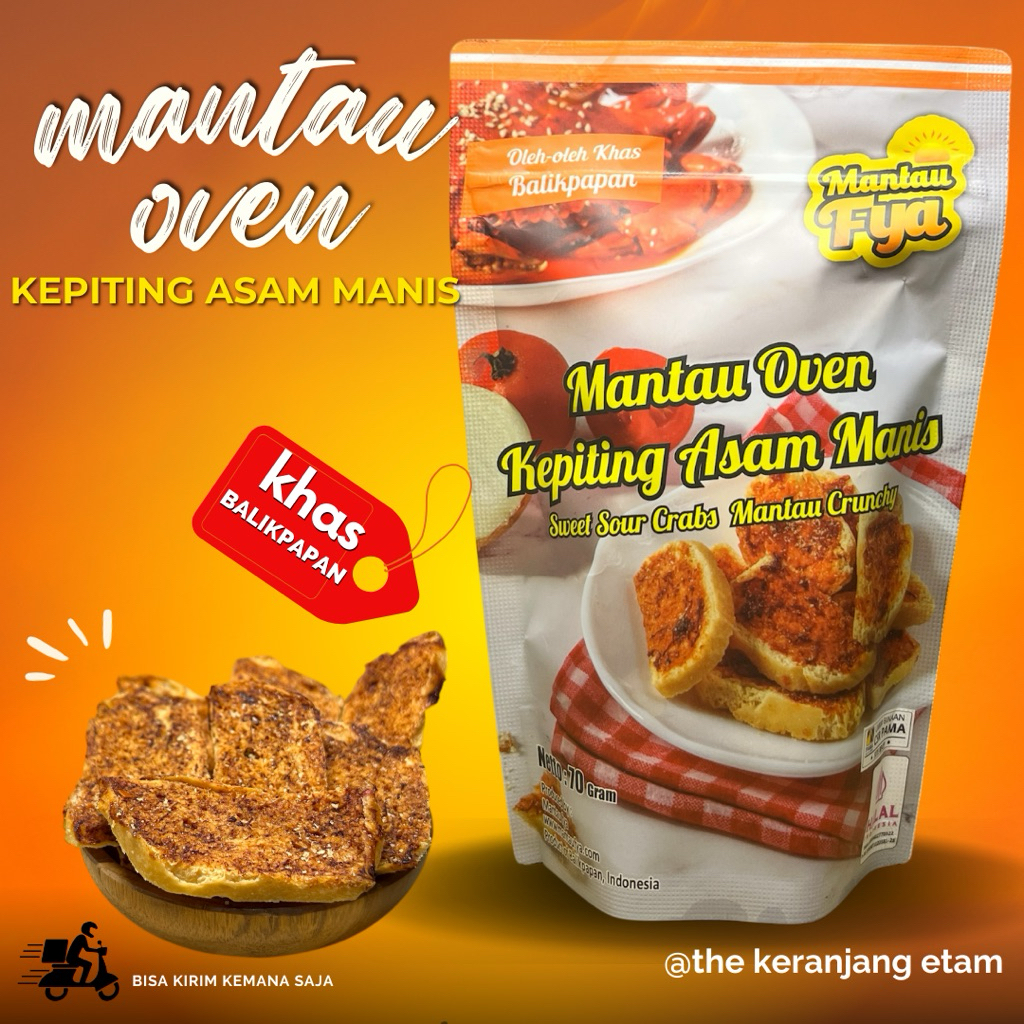[New Produ ] Mantau Oven Renyah Nikmat Asli Balikpapan - Dengan 4 Varian Dengan Rasa Khas