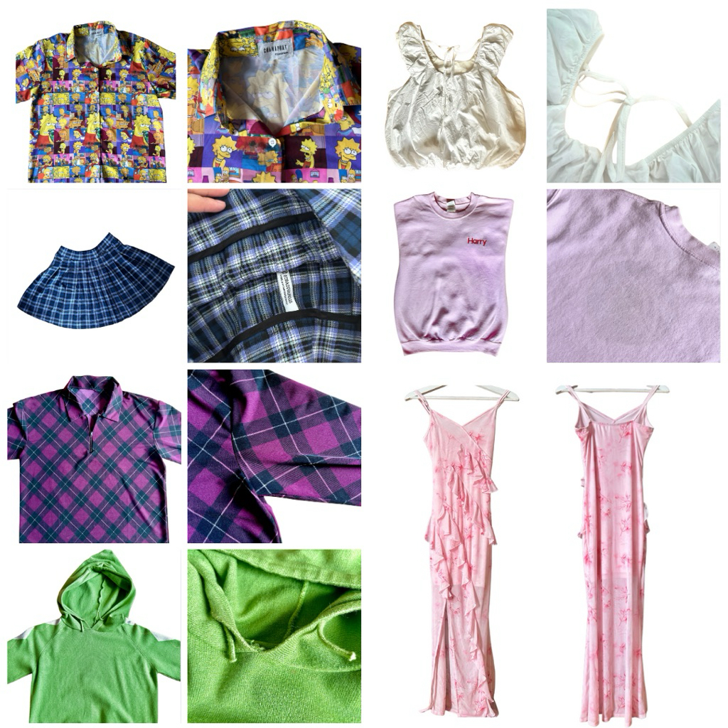 Vintage Y2K Outfit Aesthetic OOTD Trendy Preloved Collection Worn Good Quality For Men and Women in 