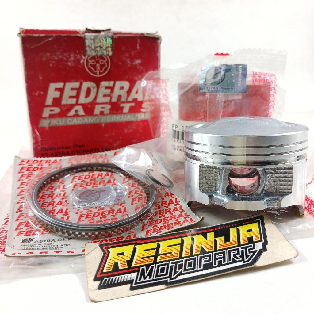 Ring Piston Kit Seher Honda GL Pro Neotech Megapro Lama KEH Oversize Os 100 Original Federal