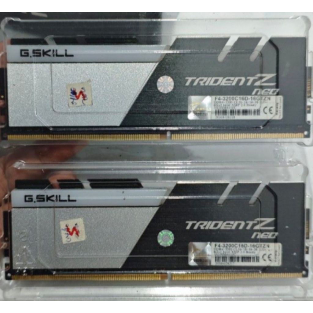 G Skill Trident Z Neo 16Gb (8Gbx2) DDR4 & Team Elite Plus 16Gb DDR4