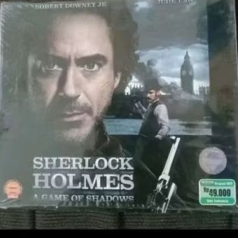 VCD original Sherlock Holmes - Game Of Shadow