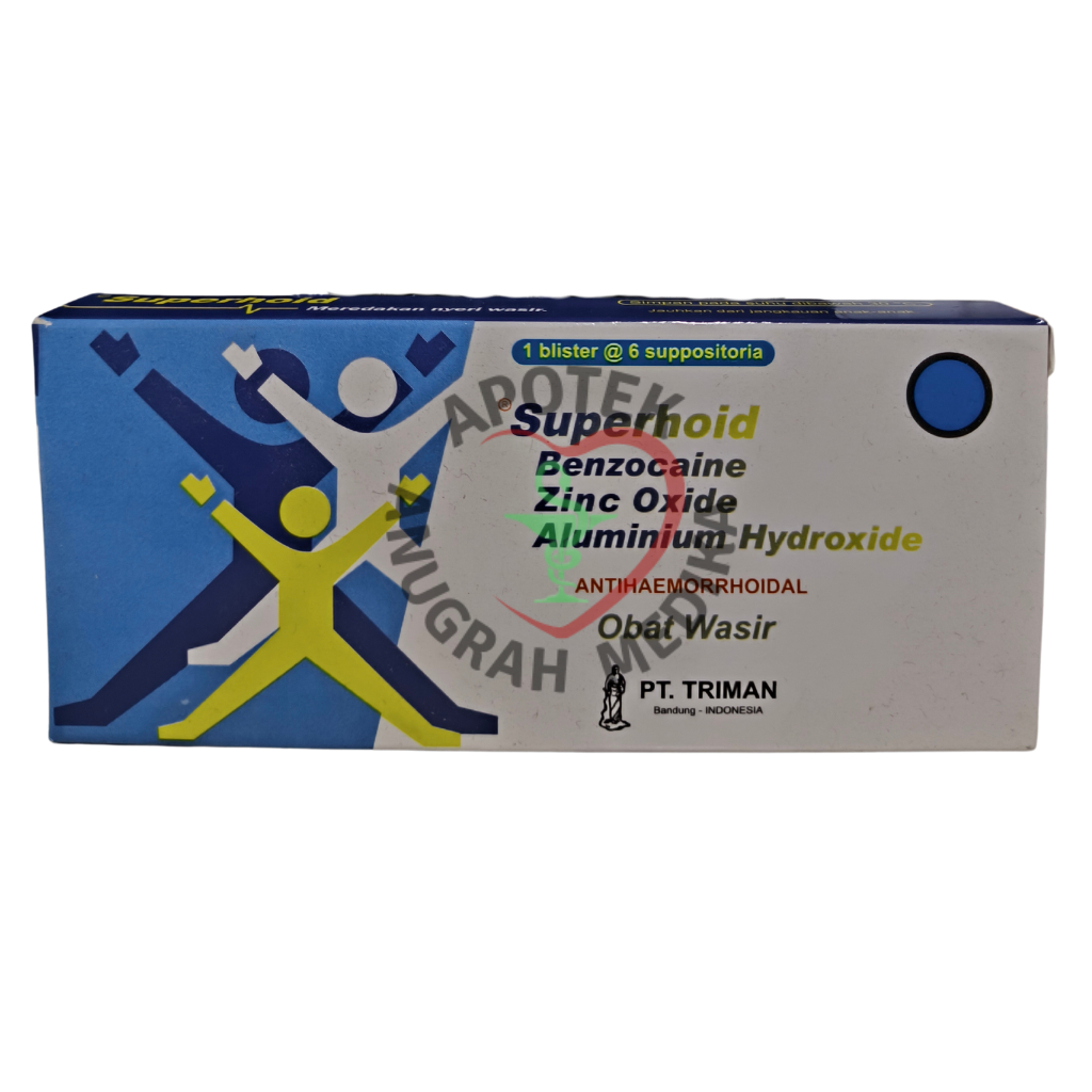 SUPERHOID SUPP OBAT WASIR OBAT AMBEIEN