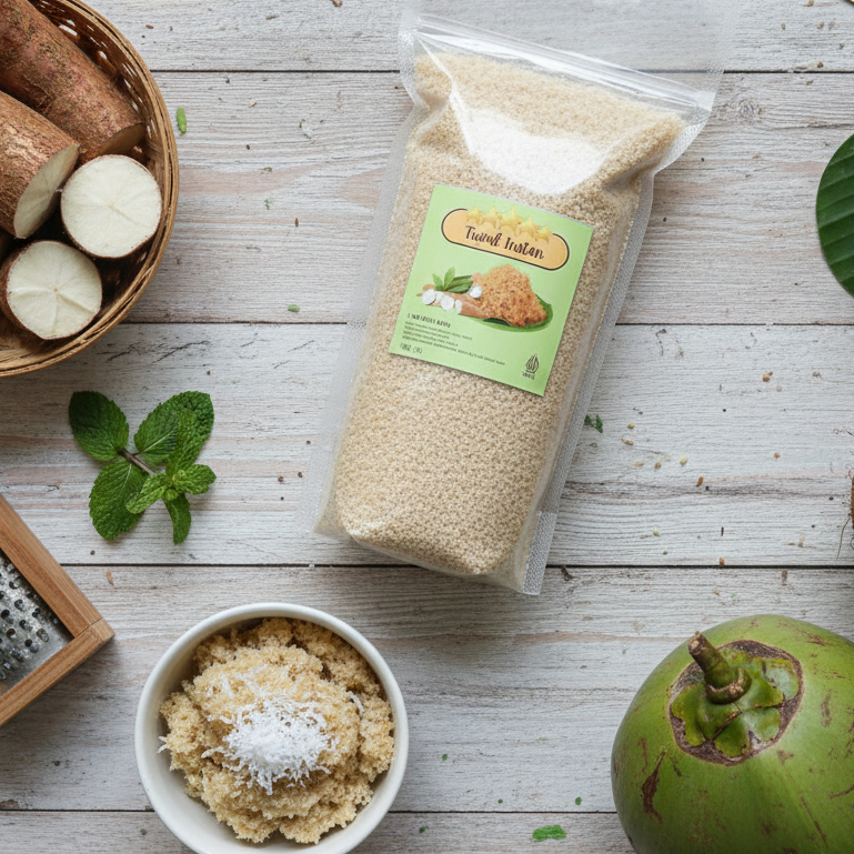 Oyek / Beras Singkong / Tiwul 1kg Original Bebas Gula