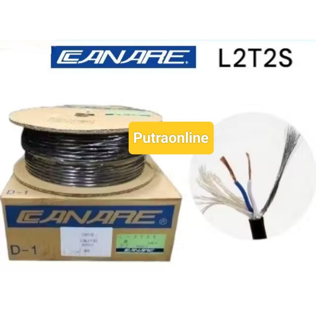 Kabel Mic Audio Canare L2T-2S Original ( 1 Meter ) Kabel Canare Japan