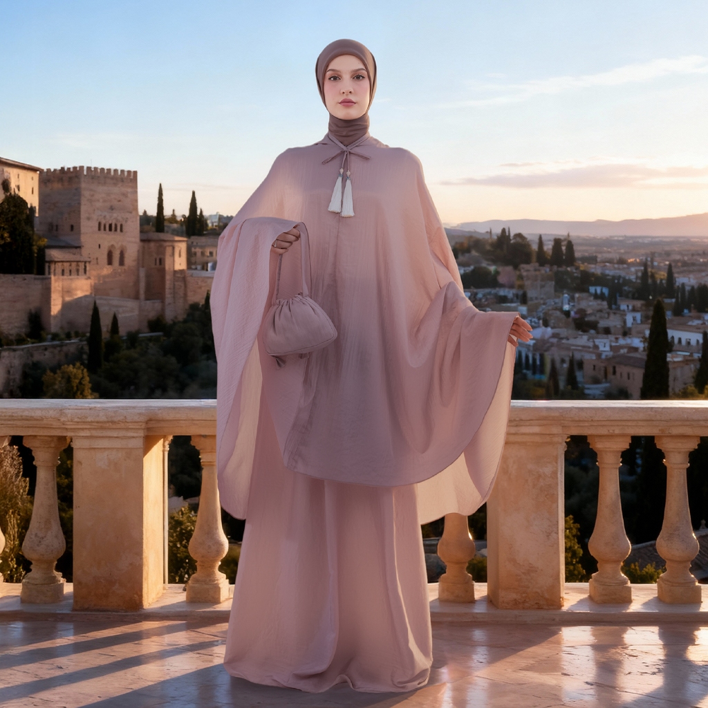 MANDJHA Khansa ALL colour Prayer Set Raya By IVAN GUNAWAN - Mukena Muslim Modest ORIGINAL