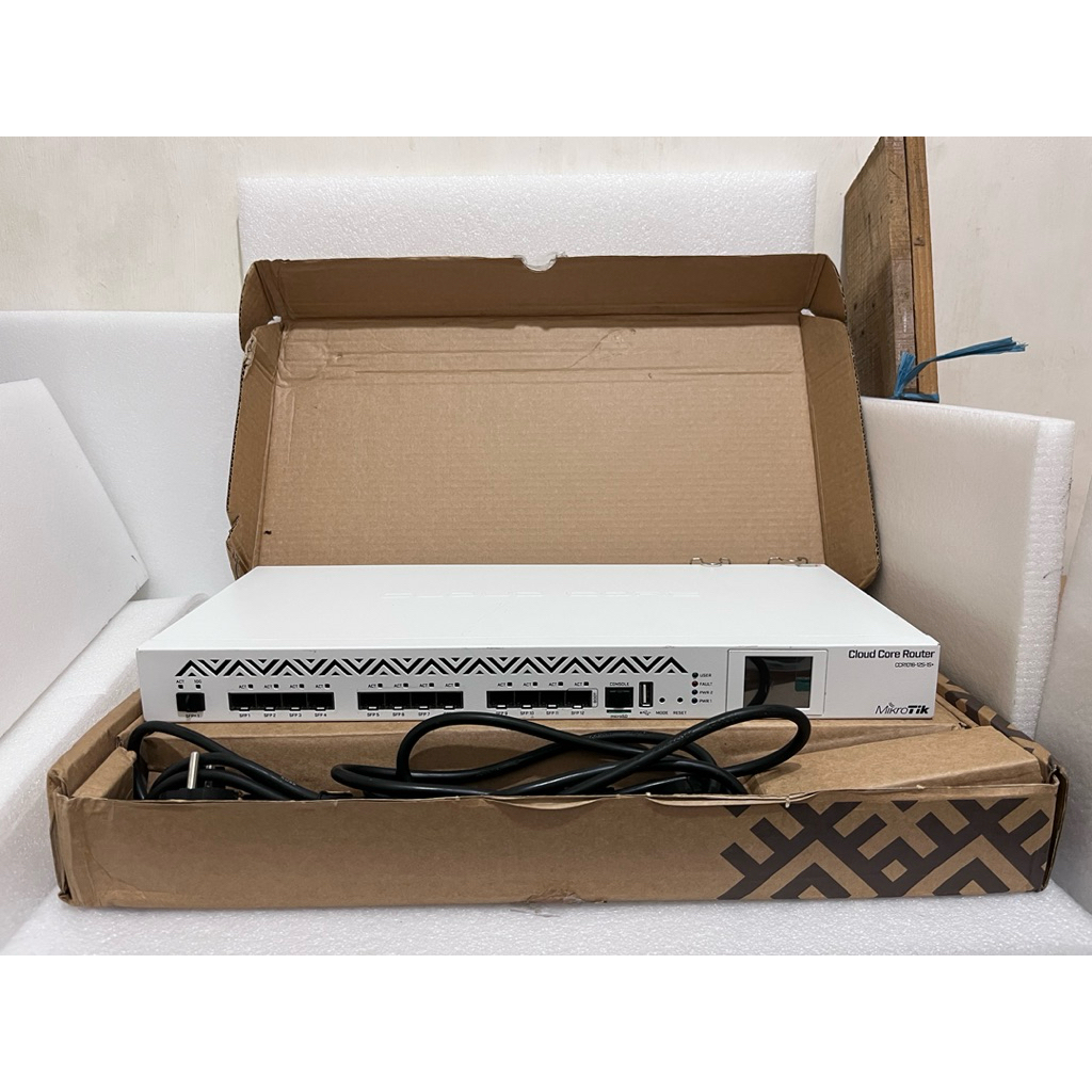 Mikrotik CCR1016-12S-1S+ v2 Cloud Core Router CCR1016 12S 1S+ uplink 10G SFP+