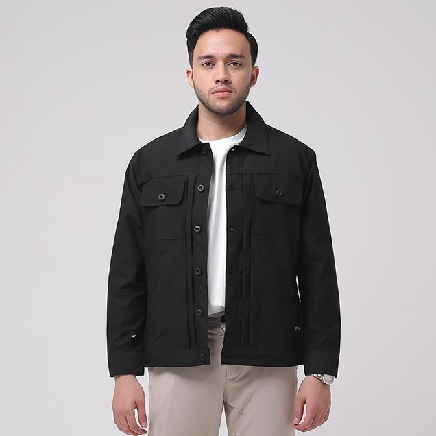 Consina Sport - Jaket Pria Trucker Motor Original Premium Semi Parka Distro Cowo Keren Simple Basic