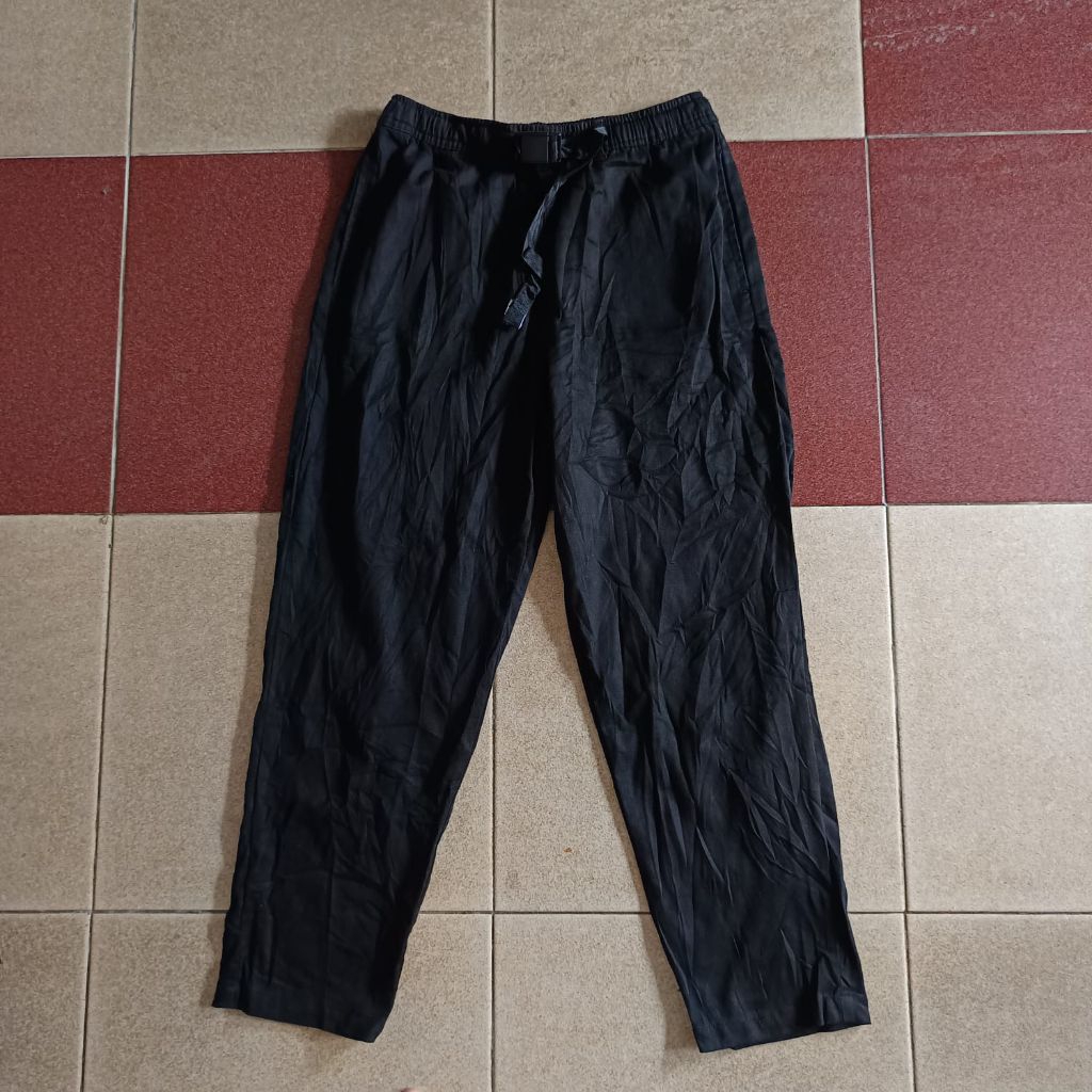 celana panjang rilex Zip Five Hitam M