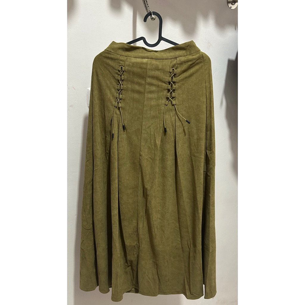 Rok corduroy pita import