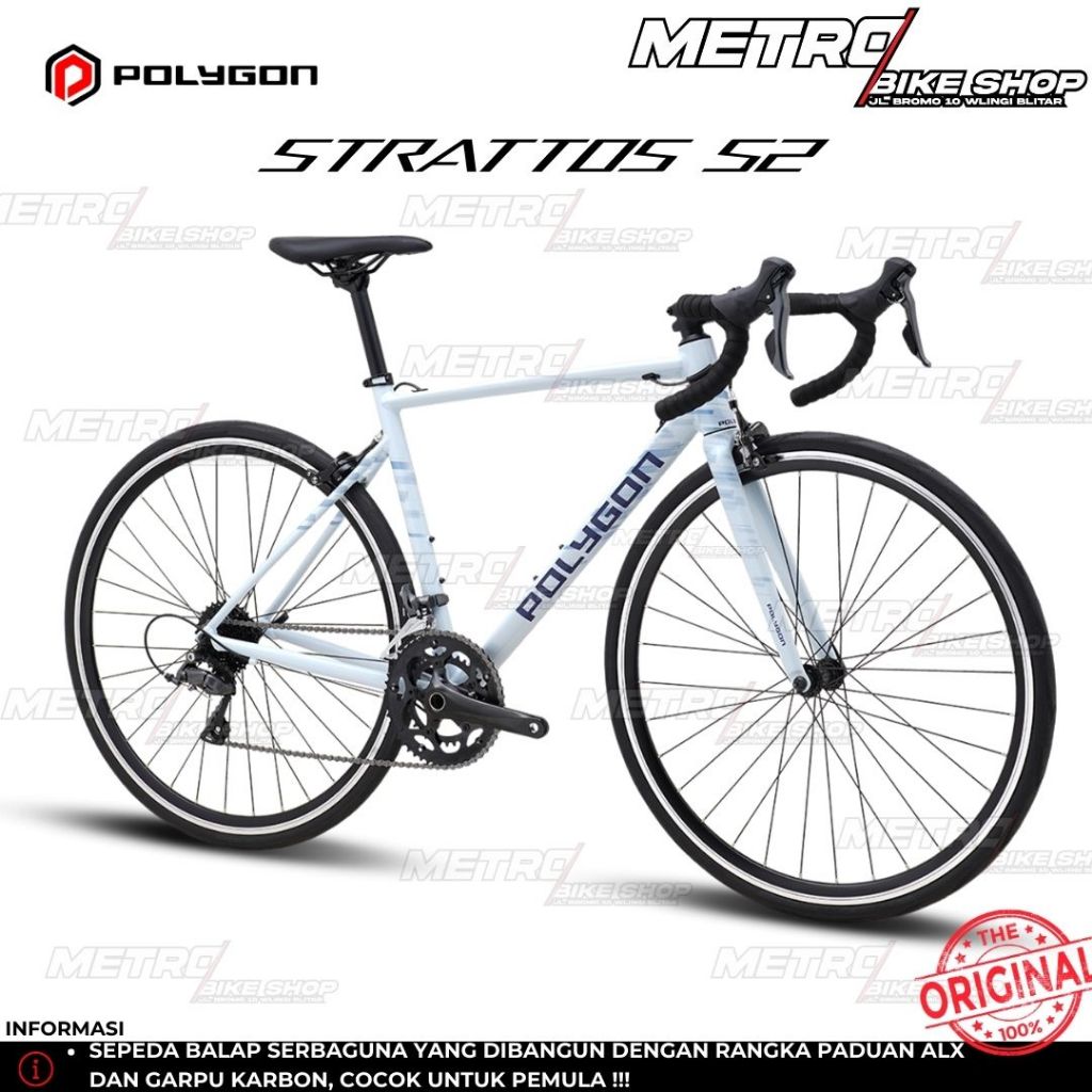Sepeda Road Bike Polygon Strattos S2 / Polygon Strattos S2 ORIGINAL NEW