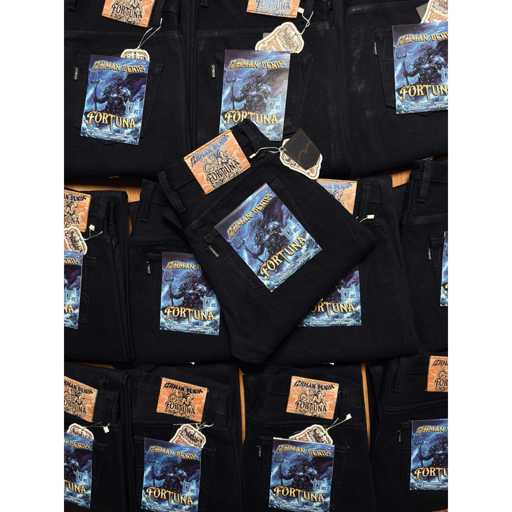 IZHMAN DENIM - FORTUNA 17oz ID x ID RAW DENIM