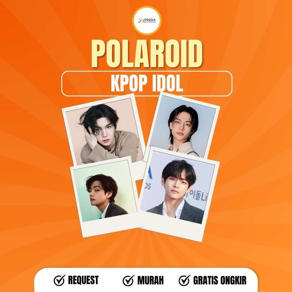 [BONUS 5 PCS] Polaroid Custom | Cetak Polaroid | Cetak Polaroid 2R | Polaroid 2R 20pcs Bonus 5pcs