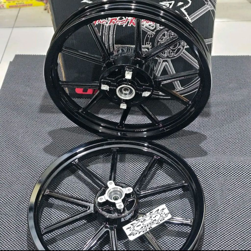 Velg Power Gp Wheel Kawasaki Ninja R 160 185 R17 Black