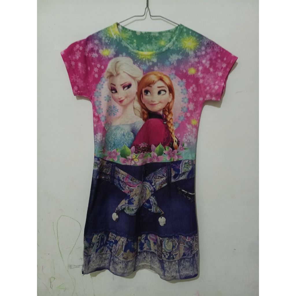 PRELOVED Dress Anak Perempuan Frozen