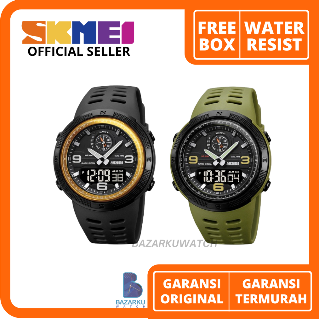 Jam Tangan Pria Skmei 1655 Jam Tangan Sport Pria Skmei Jam Tangan Skmei Pria Jam Skmei Pria Original