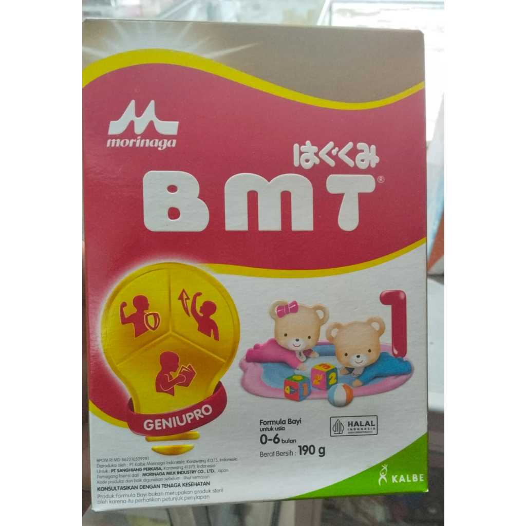 BMT 0-6 bulan 190 gr + gratis 1 pcs botol susu bayi ukuran 60 ml