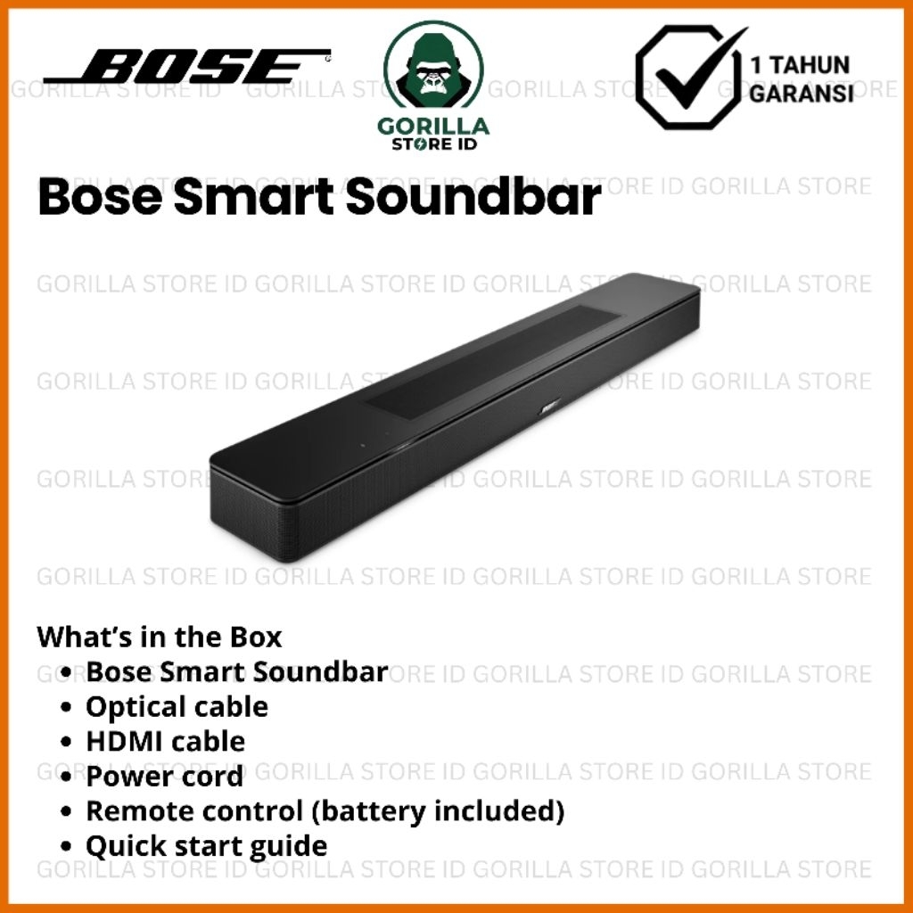 Bose Smart Soundbar with Dolby Atmos