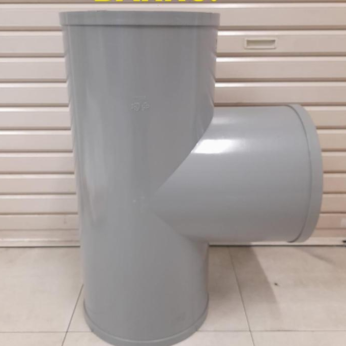 Tee PVC 10 " Inch DN250 Tipe AW