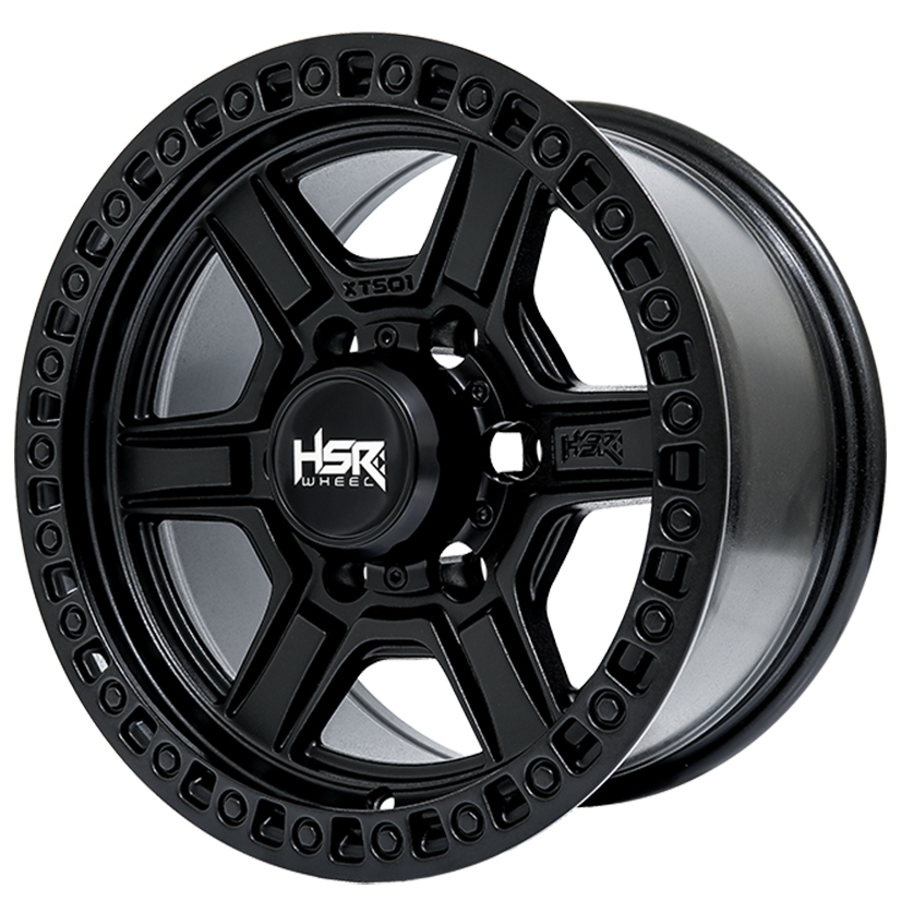 Redy Stock Velg Hsr Xts 01 Velg Modelan Gahar Semi Off Road Pcd 6X139.7 Velg Hilux Pajero Hiace Dlln