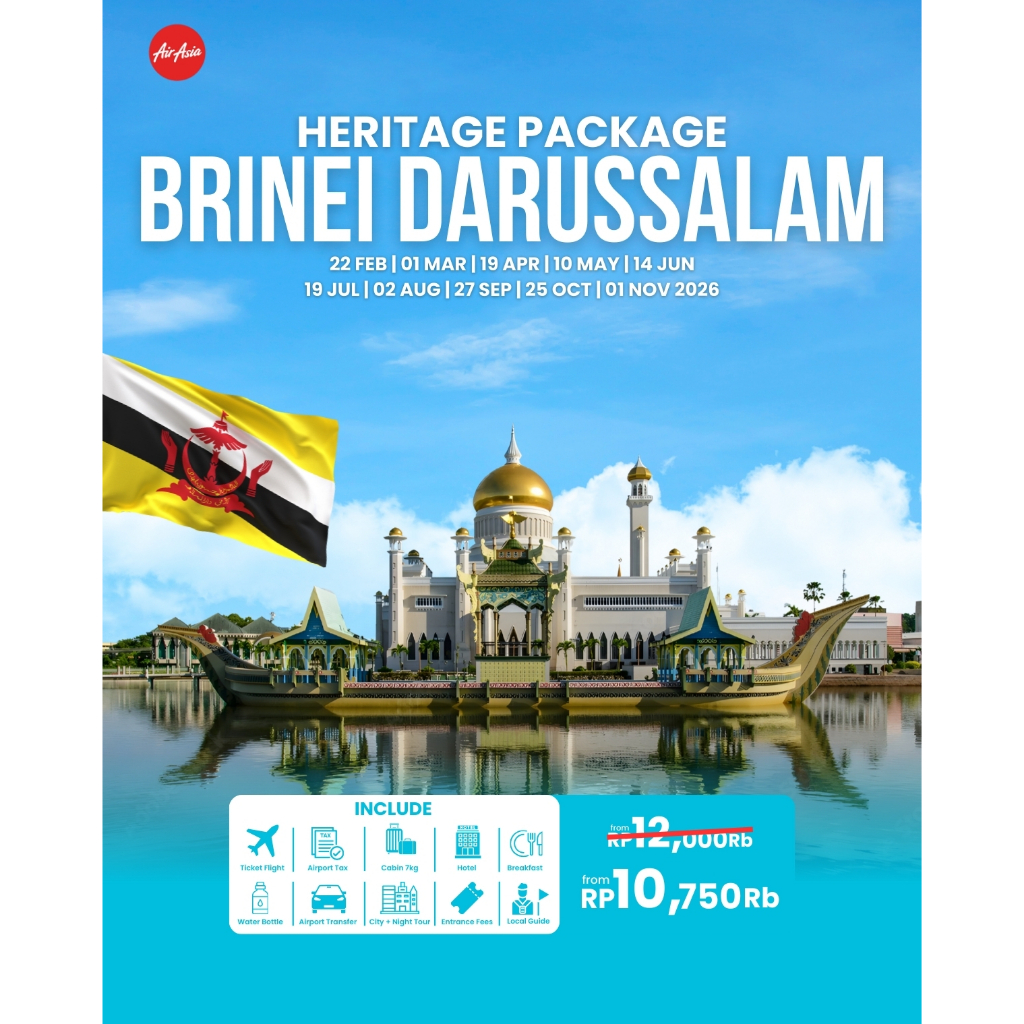 Tour Brunei Darussalam 2026