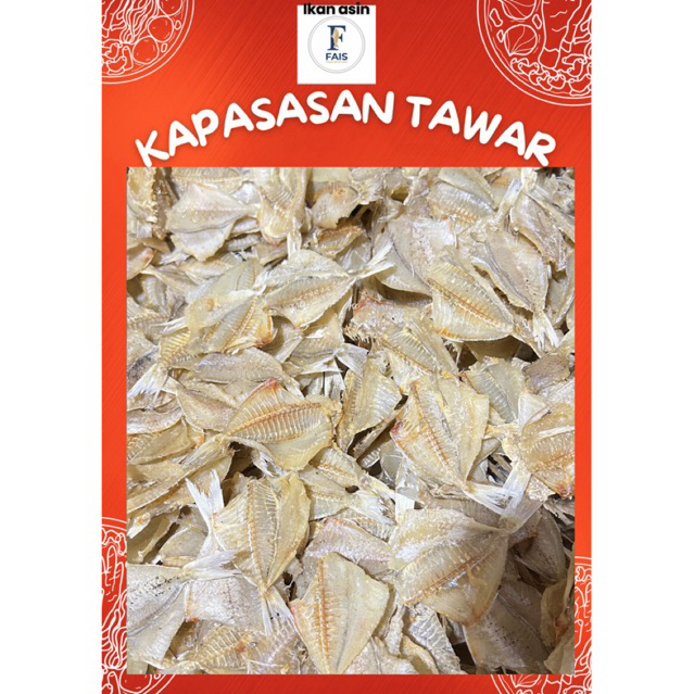 Ikan Asin Kapasan Tawar kering VIP  1 kg-  Gurih, Tahan Lama, Camilan Lezat | ikan tipis