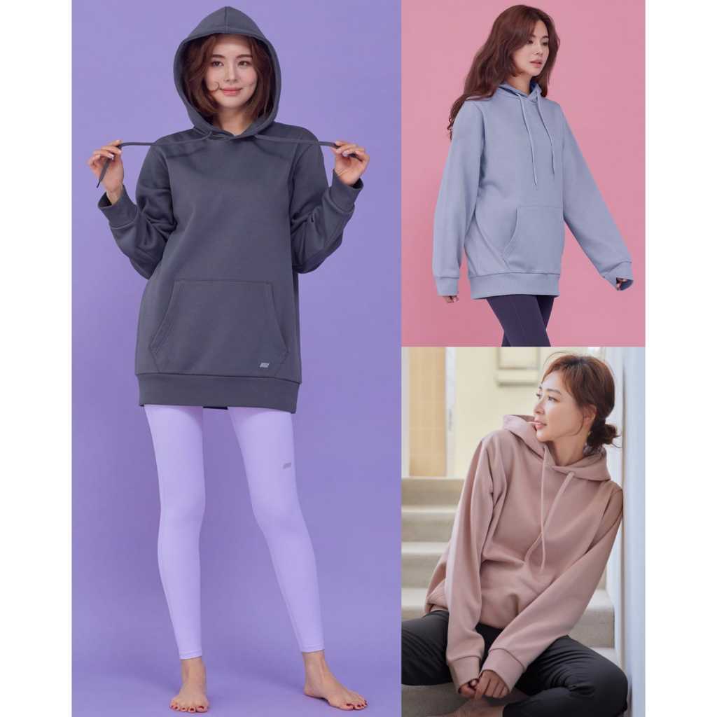 Sweater Hoodie Wanita Oversized Kasual & Stylish | Women's Metro Basic Fit Double Memory Fleece Hood