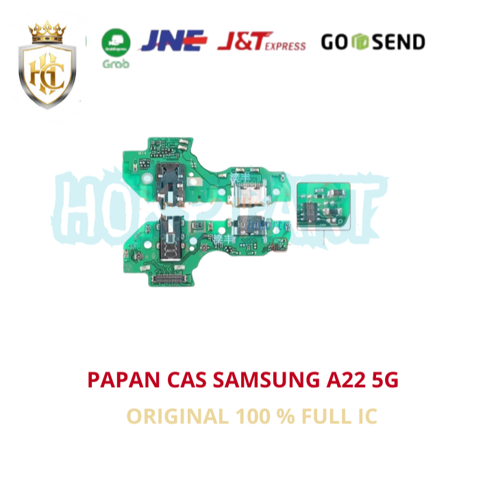 PAPAN CAS CHARGER SAMSUNG A22 5G / A22 4G LTE ORIGINAL