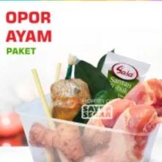 paket opor ayam, bumbu opor+ santan sasa/sun kara