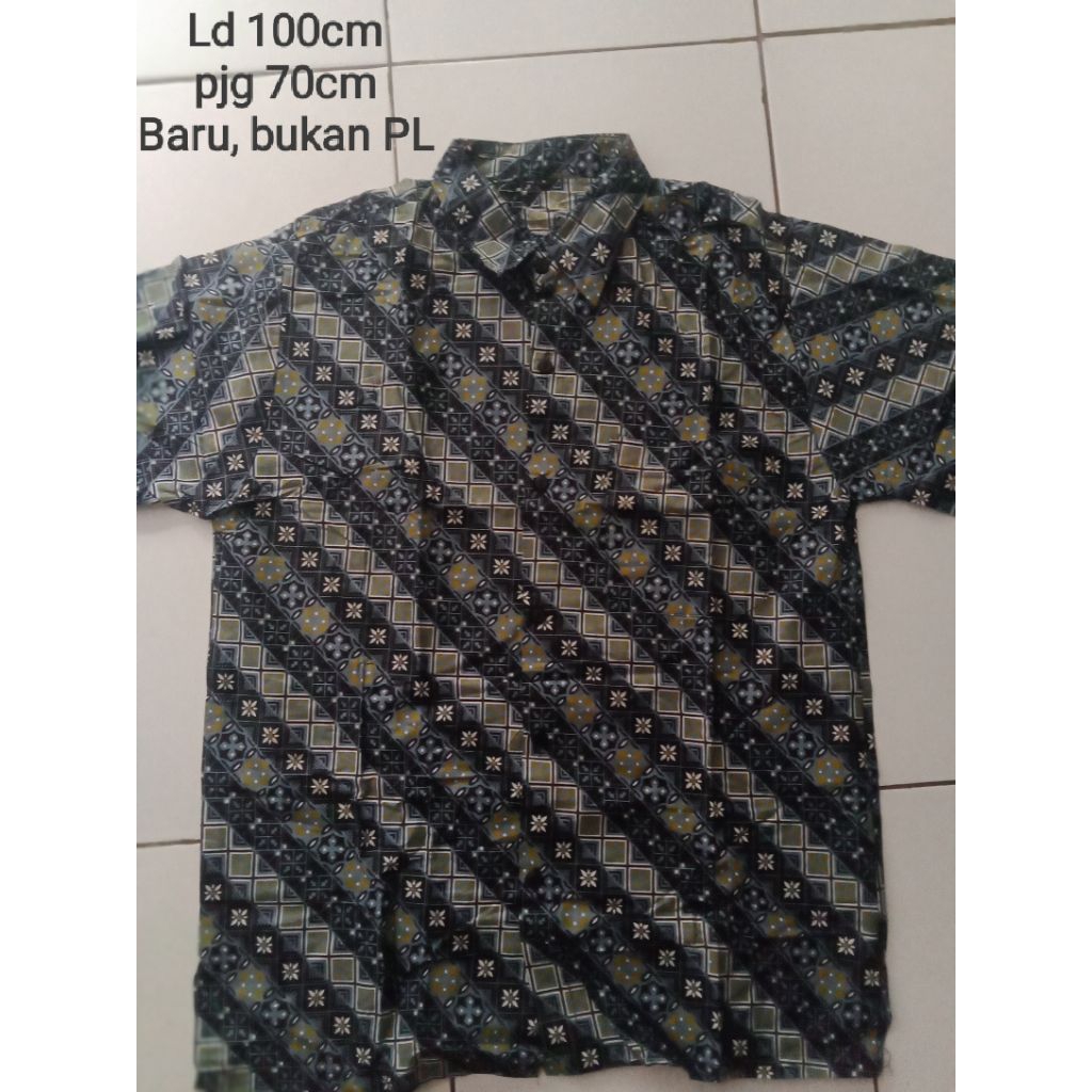 KEMEJA BATIK PRIA PRELOVED/BATIK PRIA PRELOVED