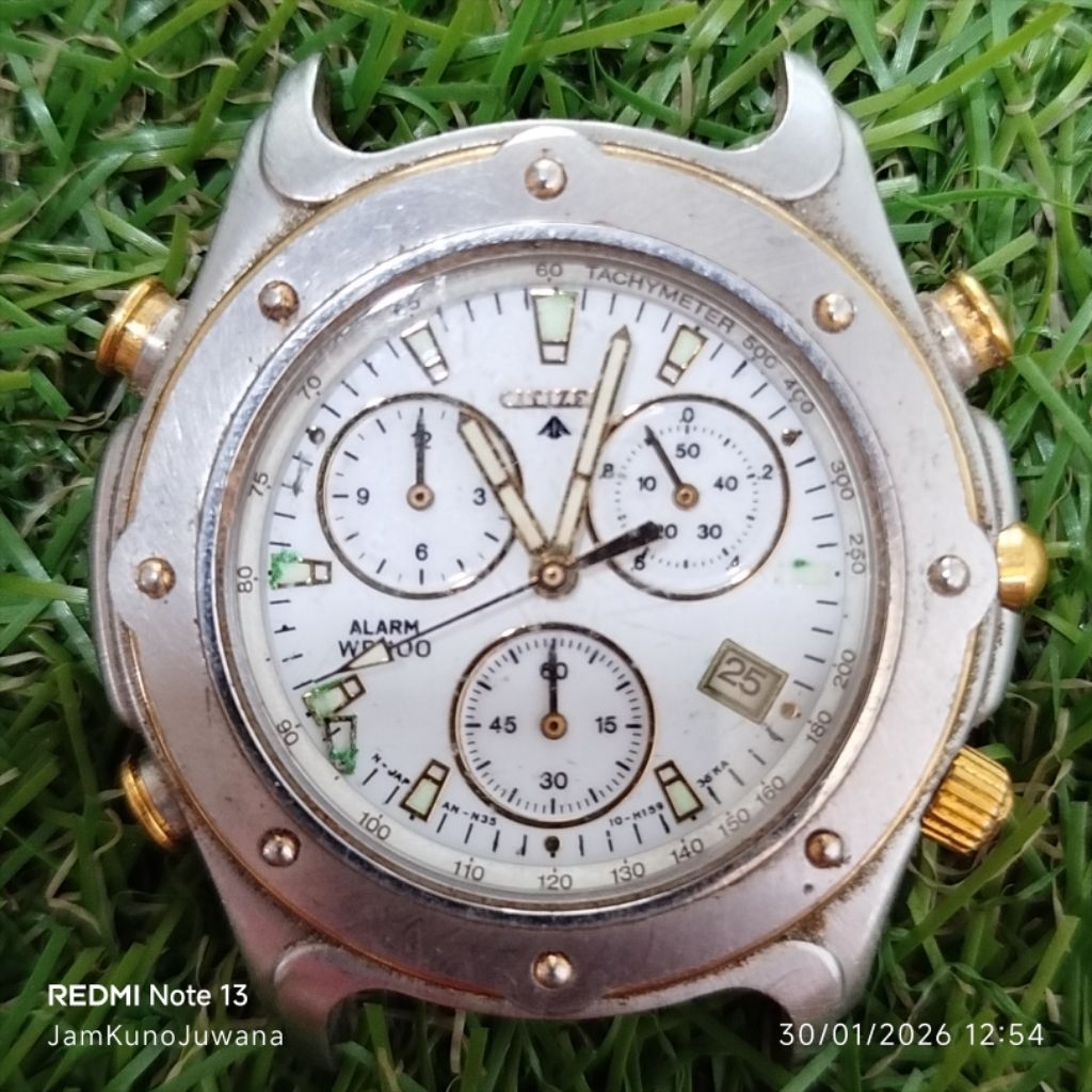 jam tangan CITIZEN PROMASTER GN-4-S off bahan