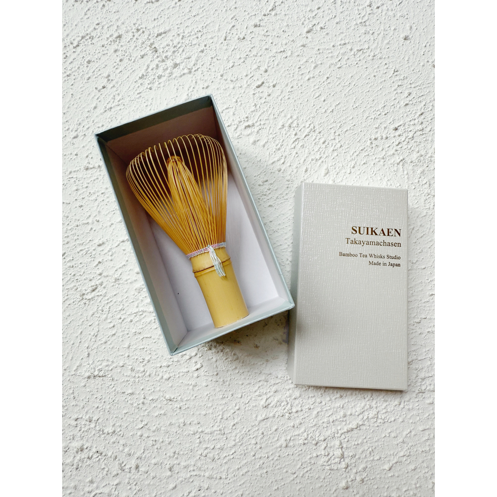 Artisan Matcha Whisk Suikaen Takayama Chasen Japan YU - Traditional Tea Whisk
